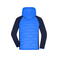 Chaqueta deportiva híbrida hombre JN1330. Color blue/navy.