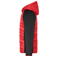 Chaqueta deportiva híbrida hombre JN1330. Color red/black.