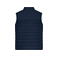 Chaleco acolchado reciclado hombre JN1332. Color navy.