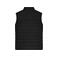 Chaleco acolchado reciclado hombre JN1332. Color black.