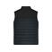 Chaleco acolchado reciclado hombre JN1332. Color carbon/black.
