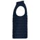 Chaleco acolchado reciclado hombre JN1332. Color navy.