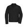 Chaqueta acolchada reciclada hombre JN1334. Color black.