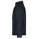 Chaqueta acolchada reciclada hombre JN1334. Color carbon/black.