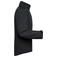 Chaqueta softshell hombre JN135. Color black.
