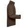 Chaqueta softshell hombre JN135. Color brown.