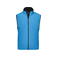 Chaleco softshell hombre JN136. Color aqua.