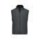 Chaleco softshell hombre JN136. Color carbon.