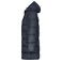 Abrigo acolchado con capucha reciclado mujer JN1367. Color navy.