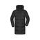 Abrigo acolchado con capucha reciclado hombre JN1368. Color black.