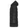 Abrigo acolchado con capucha reciclado hombre JN1368. Color black.