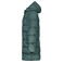 Abrigo acolchado con capucha reciclado hombre JN1368. Color smoky green.