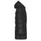 Abrigo acolchado con capucha reciclado hombre JN1368. Color black.