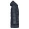 Abrigo acolchado con capucha reciclado hombre JN1368. Color navy.