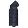 Plumífero con capucha reciclado mujer JN1369. Color navy.