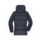 Plumífero con capucha reciclado mujer JN1369. Color navy.