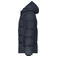 Plumífero con capucha reciclado hombre JN1370. Color navy.
