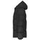 Plumífero con capucha reciclado hombre JN1370. Color black.