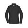 Camisa manga larga strech easy care mujer JN1371. Color black.