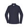 Camisa manga larga strech easy care mujer JN1371. Color navy.