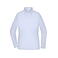 Camisa manga larga strech easy care mujer JN1373. Color light/blue.