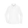 Camisa manga larga strech easy care mujer JN1373. Color white.