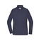 Camisa manga larga strech easy care mujer JN1373. Color navy.