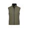 Chaleco softshell mujer JN138. Color olive.