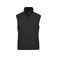 Chaleco softshell mujer JN138. Color black.
