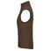 Chaleco softshell mujer JN138. Color brown.