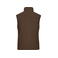 Chaleco softshell mujer JN138. Color brown.