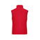 Chaleco softshell mujer JN138. Color red.
