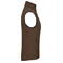 Chaleco softshell mujer JN138. Color brown.