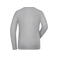 Camiseta de trabajo manga larga reciclada mujer JN1803. Color grey/heather.