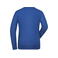 Camiseta de trabajo manga larga reciclada mujer JN1803. Color royal.