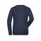 Camiseta de trabajo manga larga reciclada mujer JN1803. Color navy.
