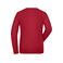 Camiseta de trabajo manga larga reciclada mujer JN1803. Color red.