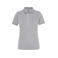 Polo de trabajo orgánico mujer JN1805. Color grey/heather.