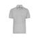 Polo de trabajo orgánico hombre JN1806. Color grey/heather.