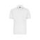 Polo de trabajo orgánico hombre JN1806. Color white.
