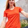 Camiseta de trabajo orgánica mujer JN1807. .