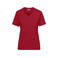 Camiseta de trabajo orgánica mujer JN1807. Color red.