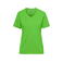 Camiseta de trabajo orgánica mujer JN1807. Color lime/green.
