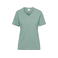 Camiseta de trabajo orgánica mujer JN1807. Color fogr.
