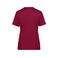 Camiseta de trabajo orgánica mujer JN1807. Color wine.