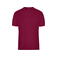 Camiseta de trabajo orgánica hombre JN1808. Color wine.