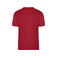 Camiseta de trabajo orgánica hombre JN1808. Color red.