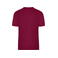 Camiseta de trabajo orgánica hombre JN1808. Color wine.