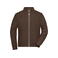 Sudadera de trabajo con cremallera hombre JN1810. Color brown.
