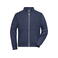 Sudadera de trabajo con cremallera hombre JN1810. Color navy.